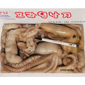 프라임 냉동 활낙지 850g (3미 4미 5~6미 7~8미), 850g (3마리), 1개