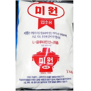 업소용 미원(대상 3KG) 1개 업소용 식당용, 3kg