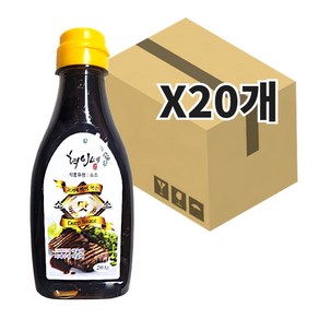 혁이네 맛소스 280g 1박스(20개입) 고기간장 양파장, 1개