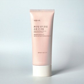 [NEW] 식물나라 뽀얀쌀 생기 톤업 수분 선 크림 100mL, 1개