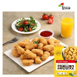 참프레-바삭한 치킨너겟(2) 1kg, 1세트, 4kg