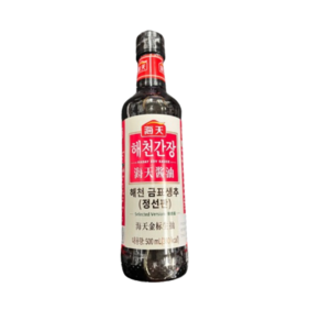 해천 금표생추간장 500ml 생추왕, 2개