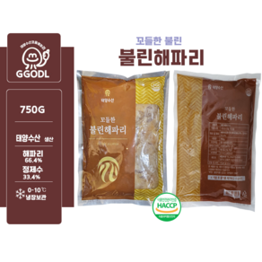 손질된해파리 다리/발/머리 750g 바로먹는해파리 불린해파리, 1개