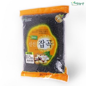 (주)여주농산 신선잡곡 서리태, 1개, 3kg