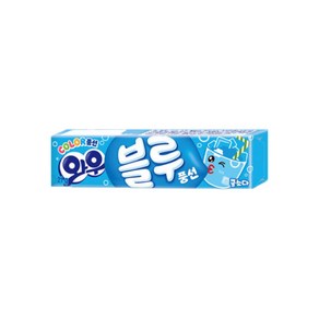 오리온 와우 블루풍선 쿨소다 21g 15개입 풍선껌, 15개