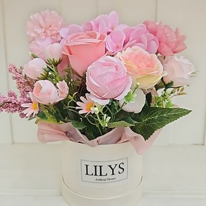 LILYS 센터피스 성묘조화 생화같은조화 진짜같은조화 인테리어조화