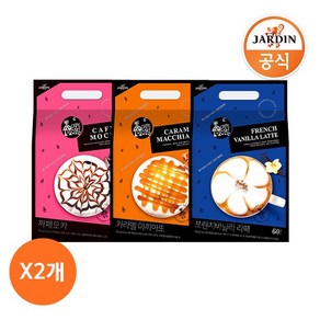 까페모리 대용량 믹스커피 3종 1+1 골라담기, 01_까페모리 프렌치바닐라 라떼 60P, 03_까페모리 까페모카 60P, 2개, 40개입, 12.5g