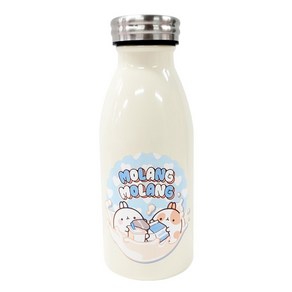 릴팡 몰랑이 이중 스텐 밀키 보틀, 혼합색상, 350ml, 1개