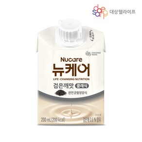 대상웰라이프 뉴케어 고소한검은깨 완전균형영양식, 200ml, 30개