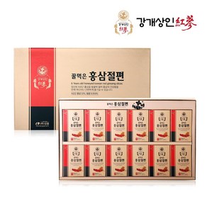 [강개상인 본사 공식몰] 꿀먹은홍삼절편 15g x 12입, 1개, 180g