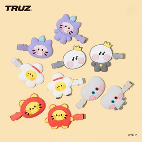 TRUZ 트루즈 TREASURE 트레저 미니니 헤어핀 앞머리 클립 집게핀 캐릭터 굿즈