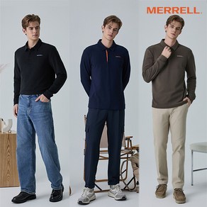 [24FW][MERRELL] 머렐 남성 피치기모 카라셔츠 3종