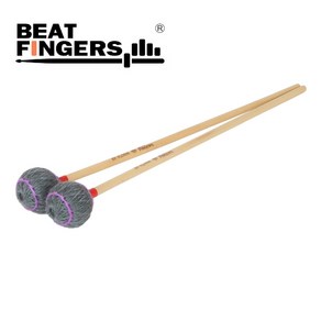 BEAT FINGERS 갈대 핸들 마림바 말렛 Medium Had (BF-R2MM), 1세트