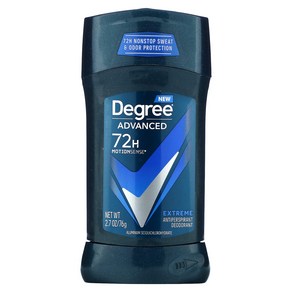 Degree 어드밴스드 72 Hour Motion센스 땀 억제제 데오도런트 익스트림 76g(2.7oz)