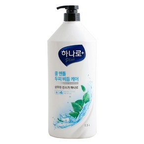 베스트쇼핑 애경 하나로플러스 비듬샴푸 쿨멘톨 1.5L x3개, 3개