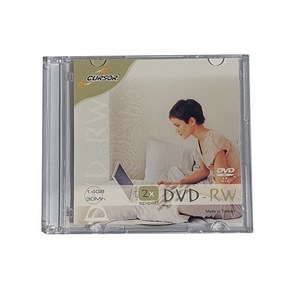 커서 미니 DVD-RW 1.4GB 1P 슬림케이스 10장 5장 1장, 1개