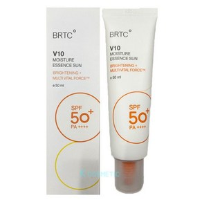 Btc 비알티씨 V10 모이스처 에센스 선크림 SPF50+ P++++, 1개, 50ml