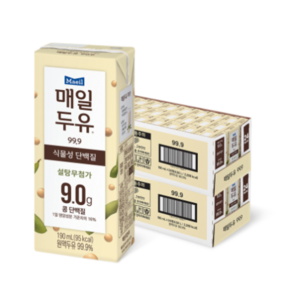 매일유업 [매일유업] 매일두유 99.9 190ml 24팩+검은콩 24팩, 48개