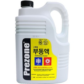 프레존 부동액 3L 사계절 냉각수 KS인증 자동차 차량 3리터 1개