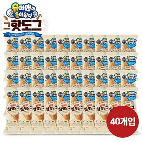 [신세계TV쇼핑]신세계푸드 올반 찰핫도그80g*40봉, 80g, 40개