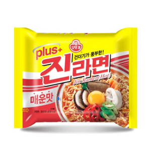 오뚜기 진라면플러스매운맛 120g, 30개