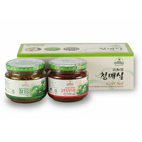 홍쌍리 매실 고추장장아찌430g+매실절임430g 세트 선물포장, 1개, 430g