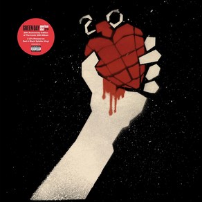 그린데이 LP Ameican Idiot 20주년 Red Black Splatte Geen Day, 바이닐