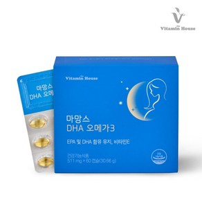 비타민하우스 마망스 DHA 오메가3 30.66g, 90회분, 2개