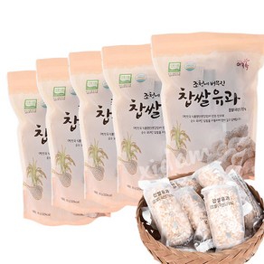 [담양한과] 찹쌀 유과 80g x 3봉, 상세 설명 참조, 3개