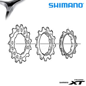 시마노 CS-M760 XT 9단 스프라켓휠 낱개판매