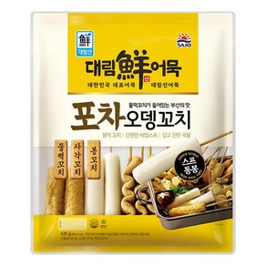 대림선어묵 포차 오뎅꼬치 420g, 7개