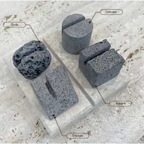 현무암 스톤 카드홀더 1P / 제주돌, 1개, 단품