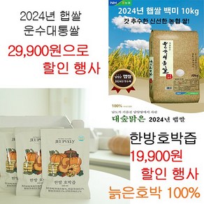 한방재료를 넣은 한방호박즙 30포 x 100ml 1box, 3L, 1박스