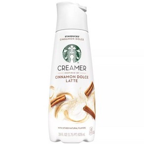 [미국직배송]스타벅스Starbucks 시나몬 돌체 크리머 828mlx Starbucks Cinnamon Dolce Creamer 28 fl oz