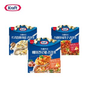 크래프트 크림치즈 리조또 3종 3팩 골라담기(머쉬룸/로제/라구), 3개, 250g