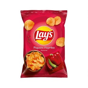 파프리카 레이즈 오리지널 Lays 감자칩 매운 미국 빅, 1개