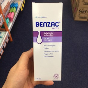 벤작 데일리 페이셜 모이스처라이저 118mlx2개 Benzac Daily Facial Moistuise, 2개, 118ml