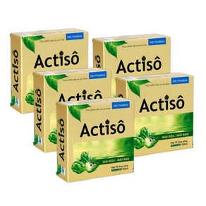 베트남약국 아티소 아티초크앰플 ACTISO, 5박스, 100ml