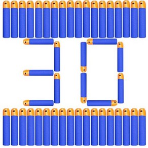 어린이 슈팅 게임 리필 다트 총알 팩 너프 N-스트라이크 메가 블래스터 마스토돈 트윈쇼크 장난감 총과 호환 9.5cm x 1.9cm