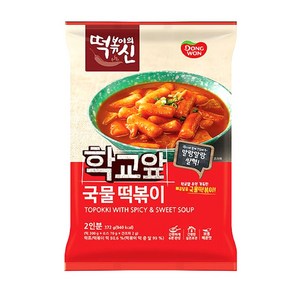 동원 떡볶이의 신 학교앞 국물 떡볶이, 372g, 1개