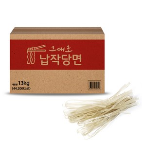 그대로푸드 납작당면 13kg 마라탕용 찜닭용, 1개