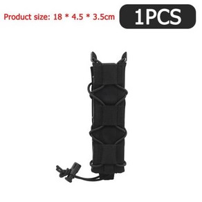 탄알집 탄창 파우치 매거진 맥 5.56mm 124pc 전술 잡지 9mm 권총 싱글 Molle 손전등 사냥 칼 홀스터 MP5MP7 Airsoft 부품