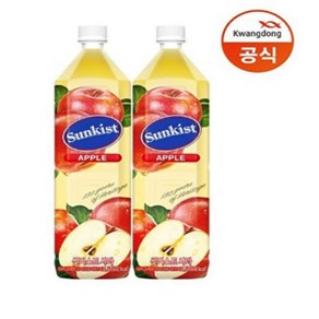 광동 썬키스트 사과주스 80 1.5L, 6개