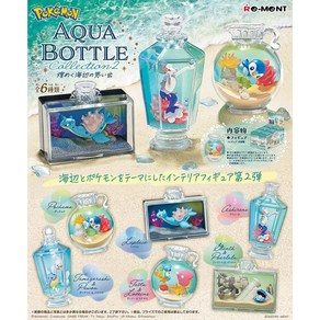 RE-MENT (리멘트) 포켓몬스터 아쿠아 콜렉션 Aqua Bottle2, 3. 누리레느, 1개