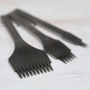 로스킨 유럽형사선치즐(간격3.85mm 3.38mm 2+5+10날 1세트), 1개