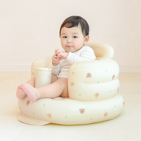 아기자기LAB 소프트의자, 1개, 크림