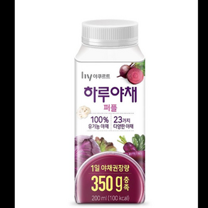 하루야채퍼플 한국야쿠르트 200ML x 10