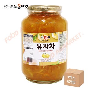 푸드올마켓_ 다원 유자차 2kg, 1개입, 1개