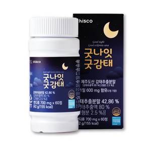 굿나잇 감태 600mg x 60정, 1개