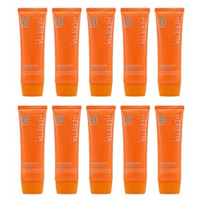 과일나라 헤리에타 레포츠 디펜스 선크림 70g 10개 묶음 (SPF50+/PA++++)